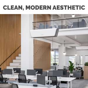 Fellowes, Array™, AC2 Air Purifier, Ceiling Mounted, Plug-In, White