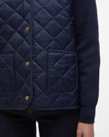 Hollies Quilted Jumper Classic Navy