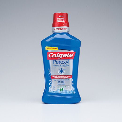 Colgate Peroxyl 1.5% Hydrogen Peroxide Mouth Sore Rinse Mild Mint