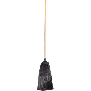 Carlisle, 12in, Corn Blend Bristles, Black