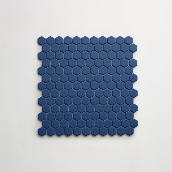 Lido | Acquiterre | Mini Hex | Medieval Blue | Matte