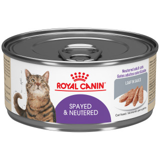 Spayed & Neutered Loaf in Sauce Canned Cat Food