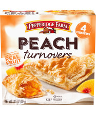 (12.5 ounces) Pepperidge Farm® Peach Turnovers, prepared according to package directions