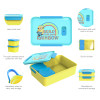Minions 2 Movie Reusable Divided Bento Box, Stuart the Minion, 3-piece set slideshow image 7 Minions 2 Movie Reusable Divided Bento Box, Stuart the Minion, 3-piece set slideshow image 7