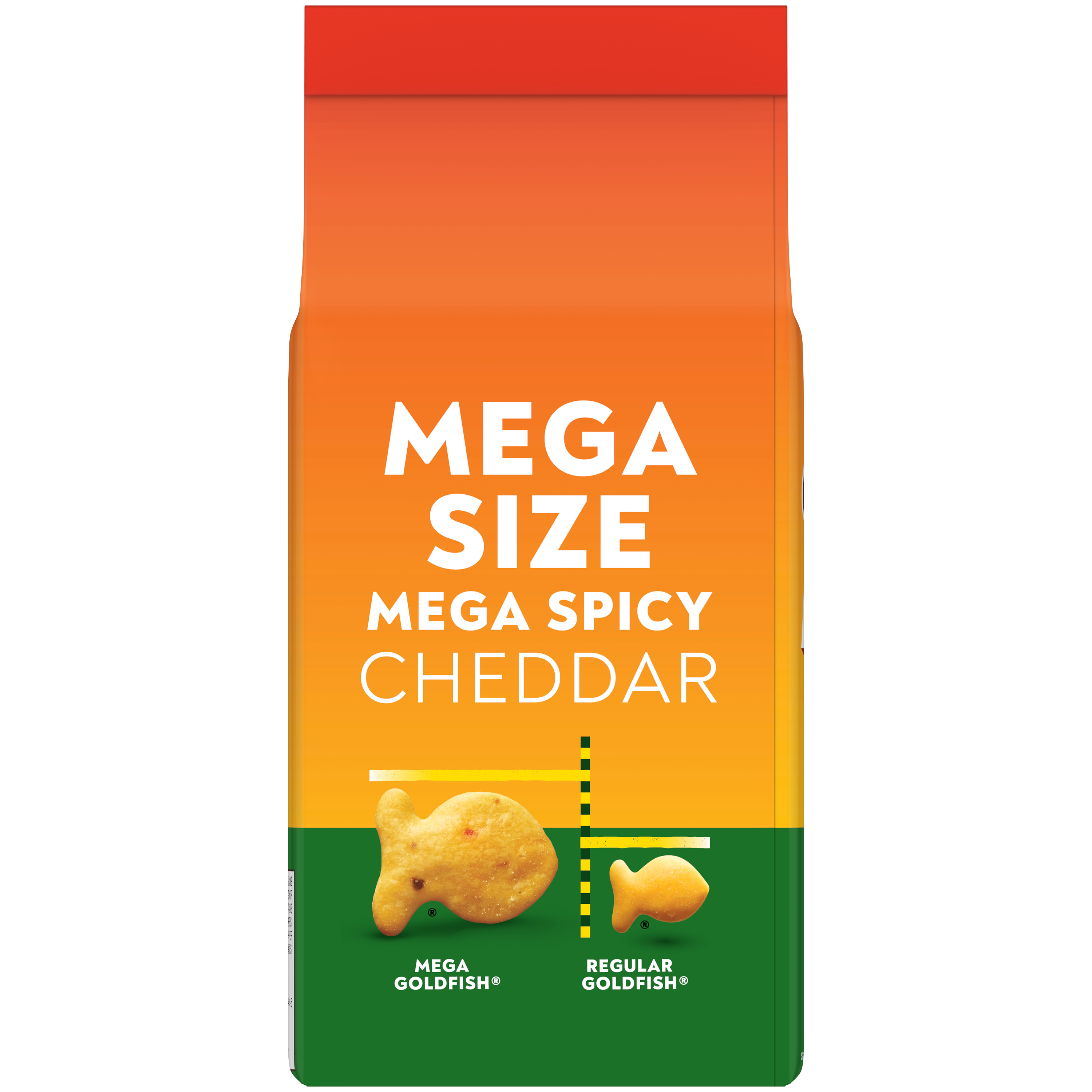 Goldfish® Cheddar Jalapeño Baked Snack Crackers, 5.9 oz, bag - Back Image