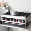 36-inch 6-burner Cayenne® countertop gas hot plate