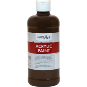 Acrylic Paint 16 oz, Burnt Umber