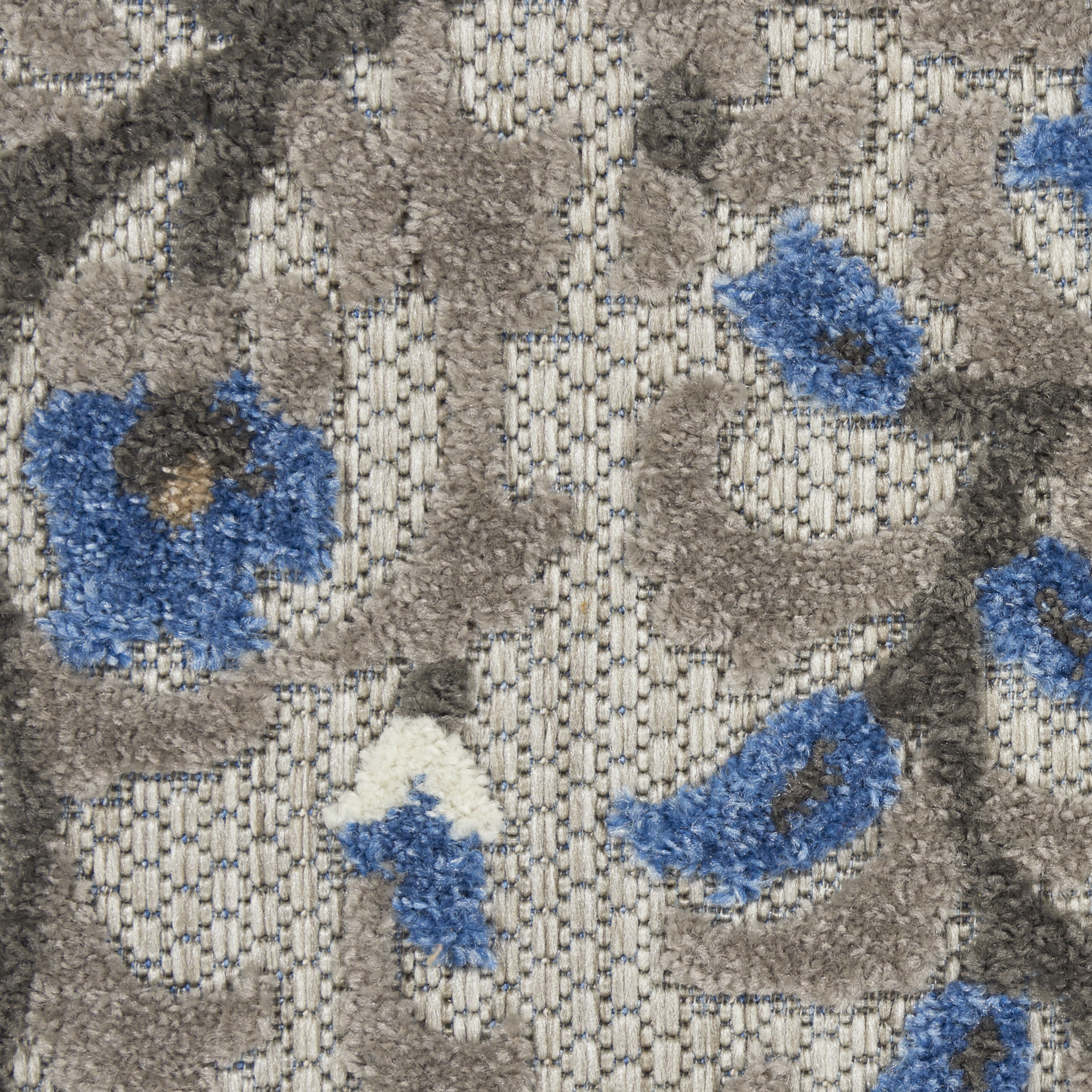 Nourison Aloha 2' x 3' Grey Multicolor Transitional Rug