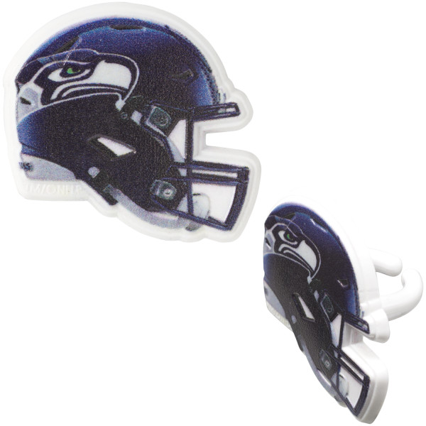 NFL Team Helmet Cupcake Rings