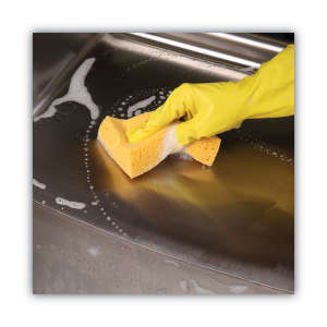 Boardwalk, Medium Cellulose Sponge, Rectangle, 3.67"x6.08", Yellow