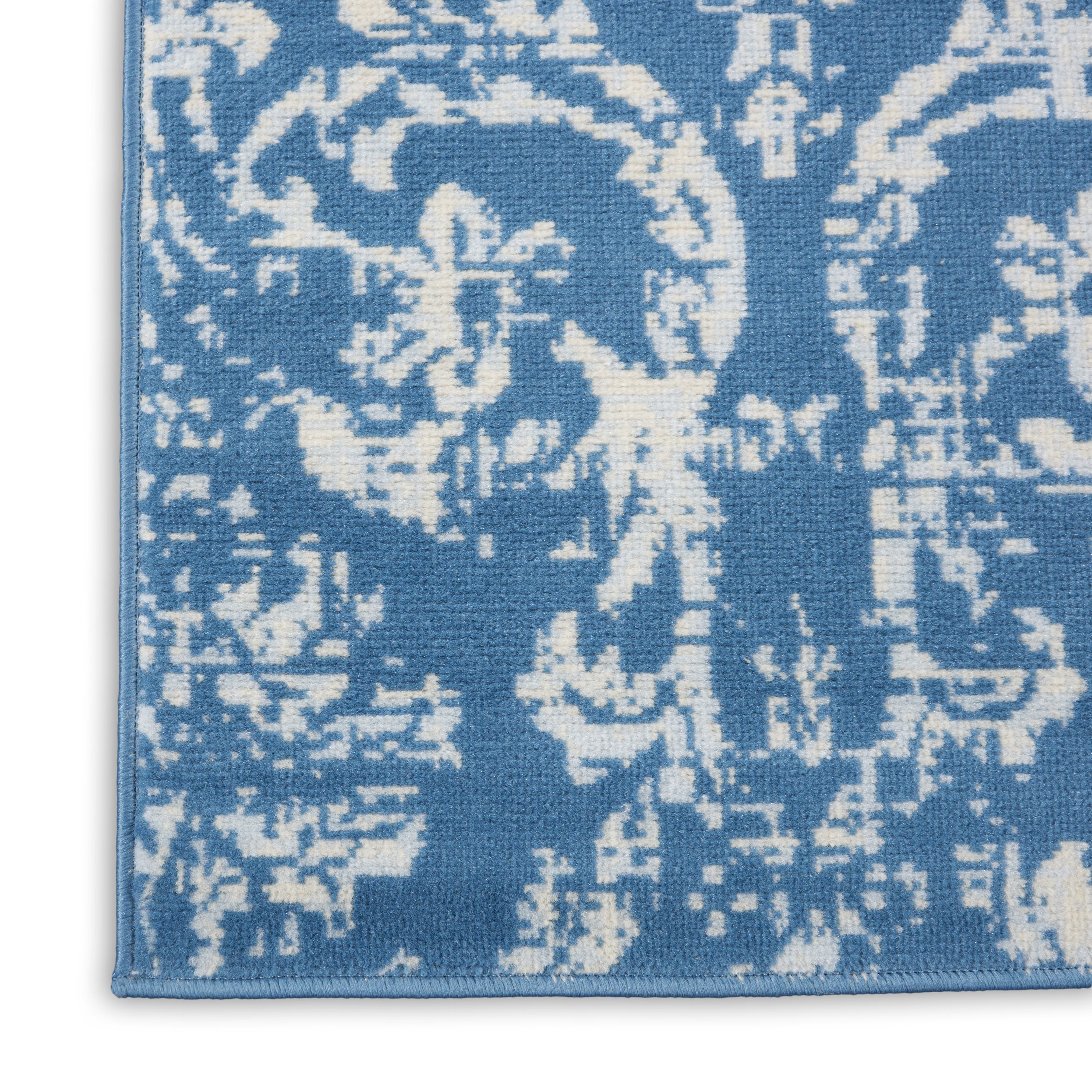 Nourison Jubilant 2' x 4' Blue Vintage Indoor Rug