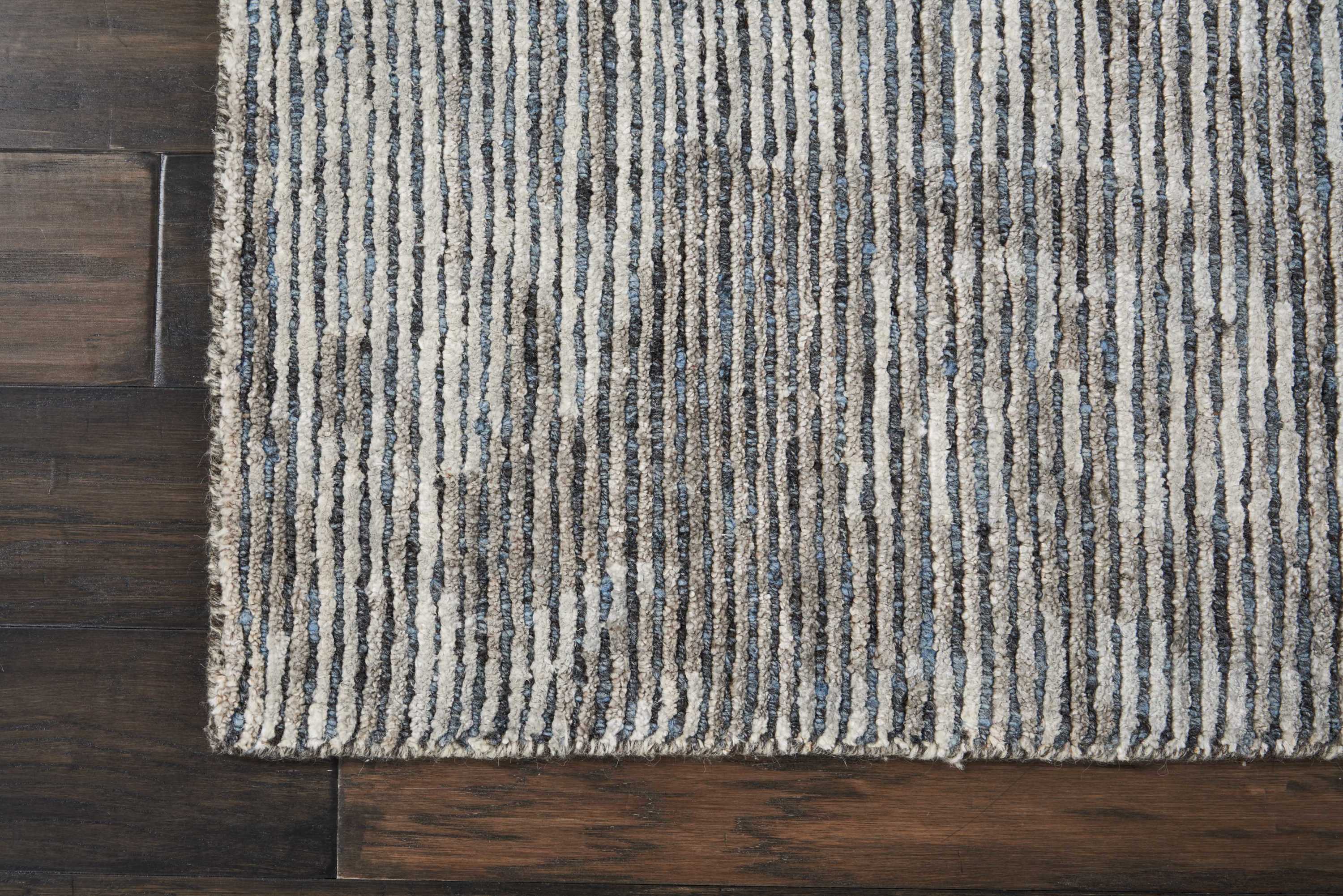 Nourison Ellora 2' x 3' Slate Modern Indoor Rug