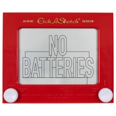 Etch A Sketch Classic, Drawing Toy with Magic Screen, for Ages 3 and up (Style May Vary)