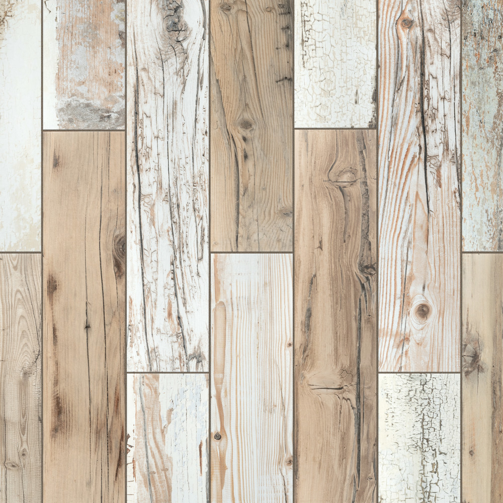 Unique 6 in. x 35-7/8 in. Porcelain Floor and Wall Tile