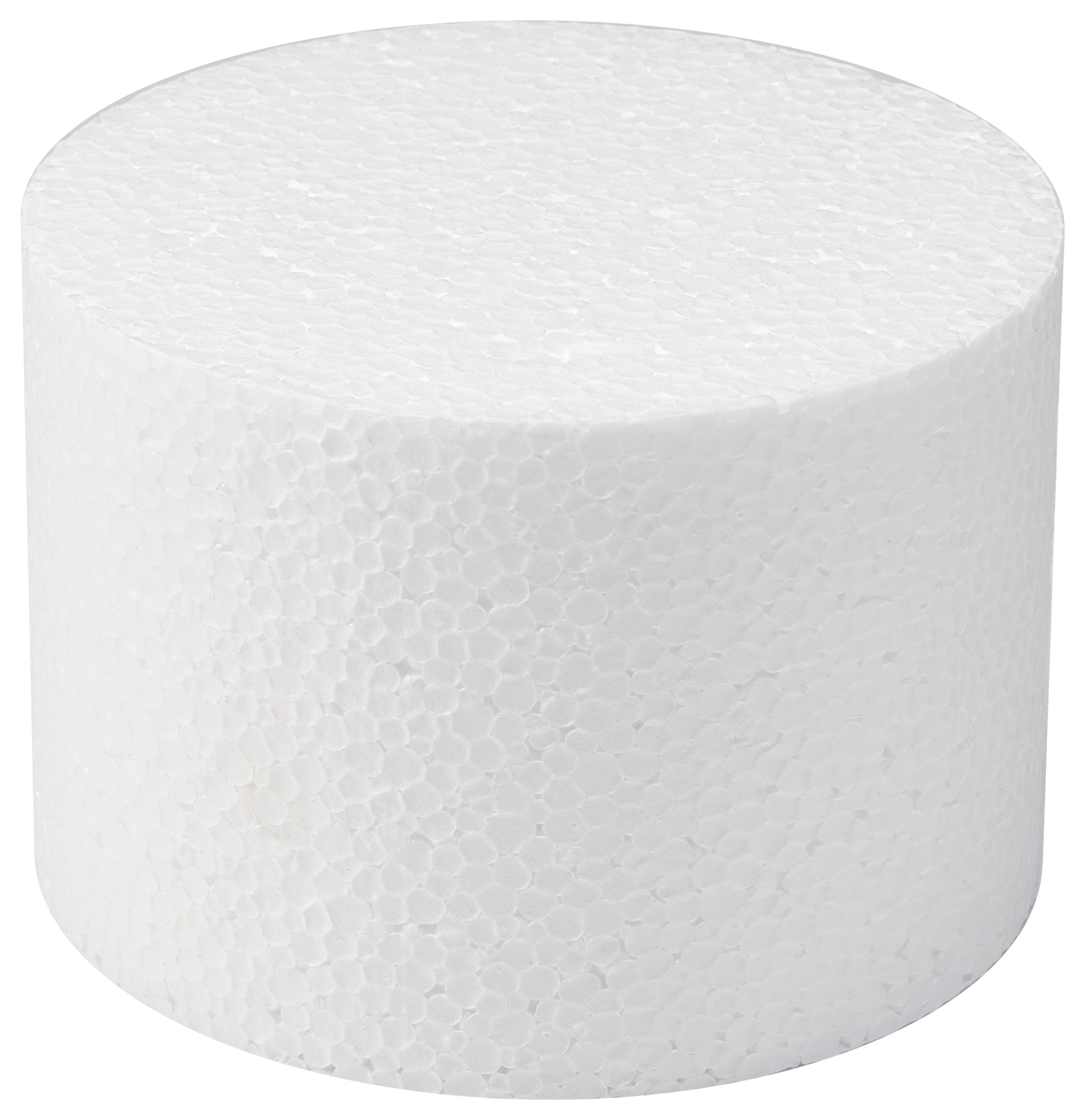 Round Styrofoam 5" x 3.5" Cake Form DecoPac