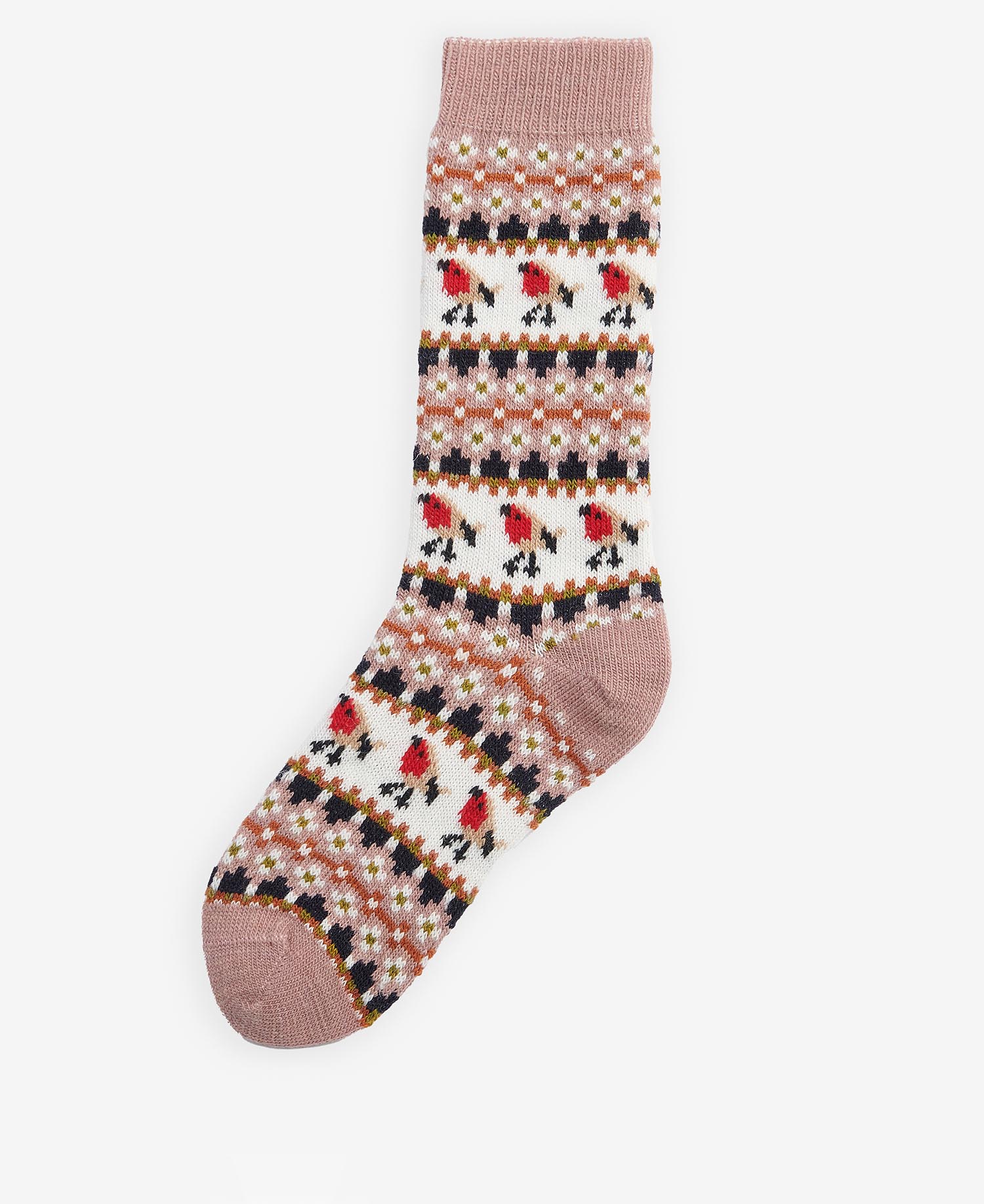 Robin Fair Isle Socks image number 0