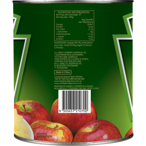  Heinz® Diced Apples 2.7kg x 3 