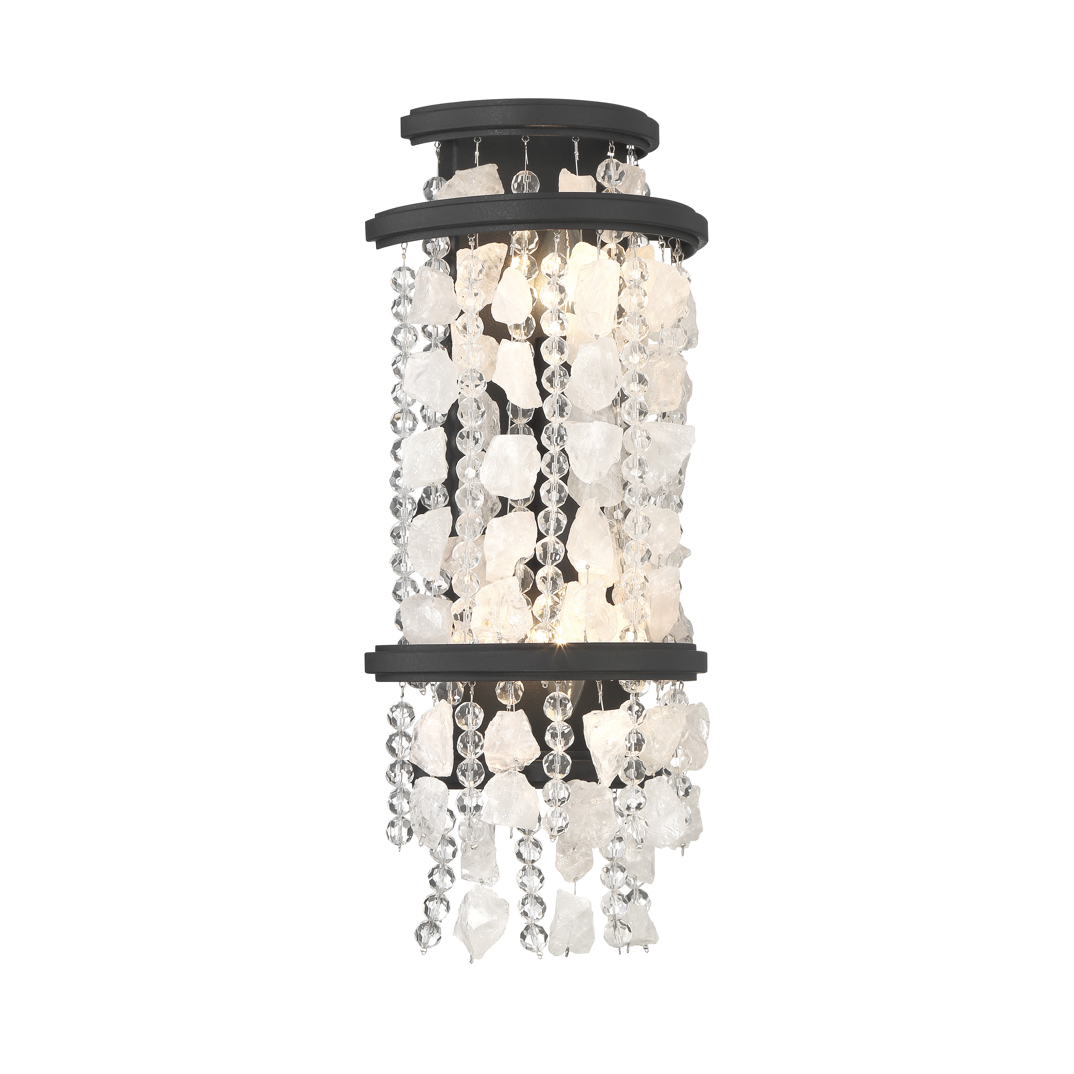 Shimmering Elegance - 2 Light Wall Sconce