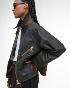 Arlene Waxed Jacket Beech/Ancient Tartan