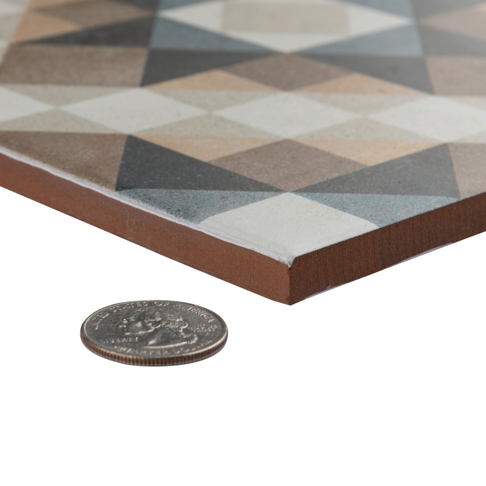 Kings Chester Natural 17-5/8 in. x 17-5/8 in. Ceramic Floor and Wall Tile