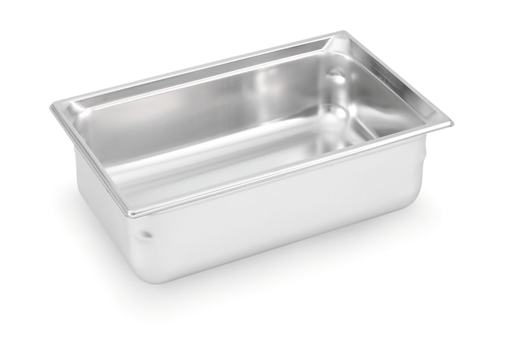 Full-size 6-inch-deep Super Pan 3® stainless steel steam table pan