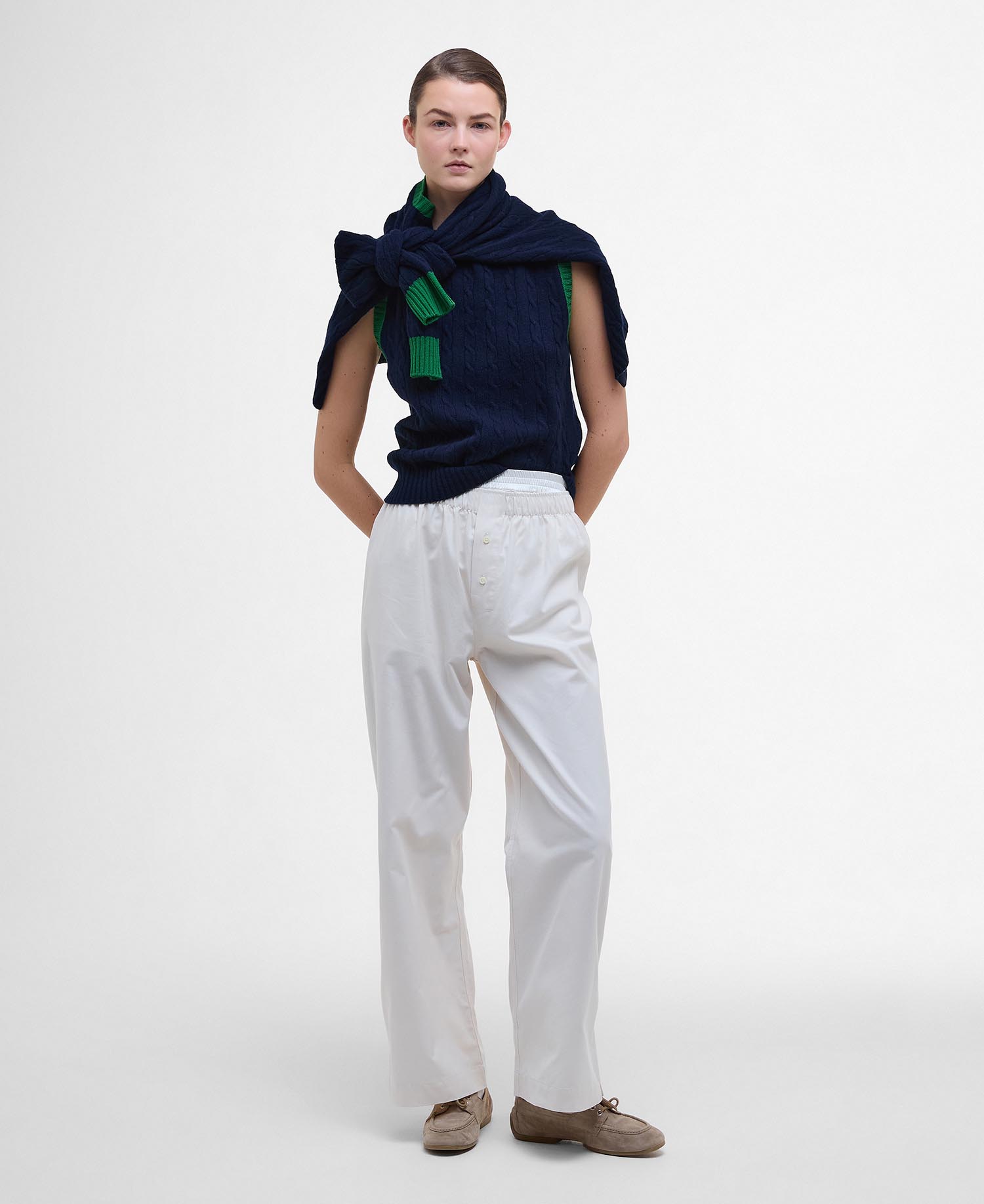 Barbour The Edit by Alexa Sammie Sweater Vest image number 1