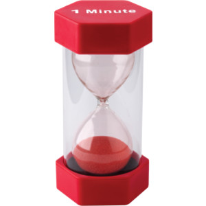 1 Minute Sand Timer - Large