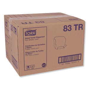 Tork, H21, Mechanical Roll Towel Dispenser, Smoke