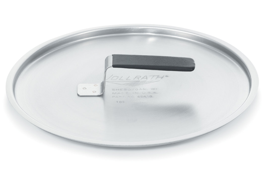 7-inch Tribute® stainless steel frying pan cover with dipped handle