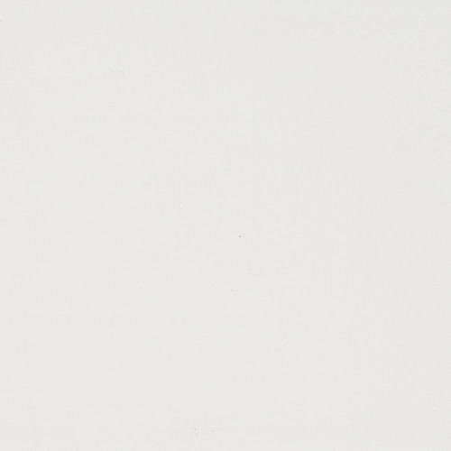 Plain white wall (no curtains or fixtures) bearing a faint diagonal shadow and tiny central speck, appearing unadorned in even, diffuse lighting with no visible furnishings.