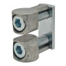10 S 10-32 Double Anchor T-Nut Short Ass