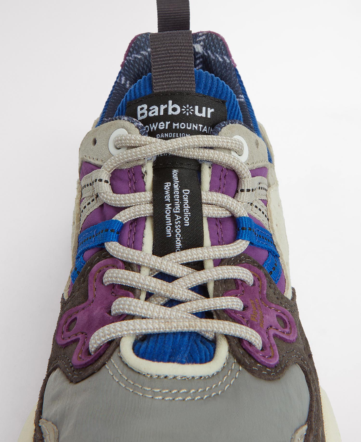 Barbour x Flower Mountain Yamano 3 Uni Trainers image number 3