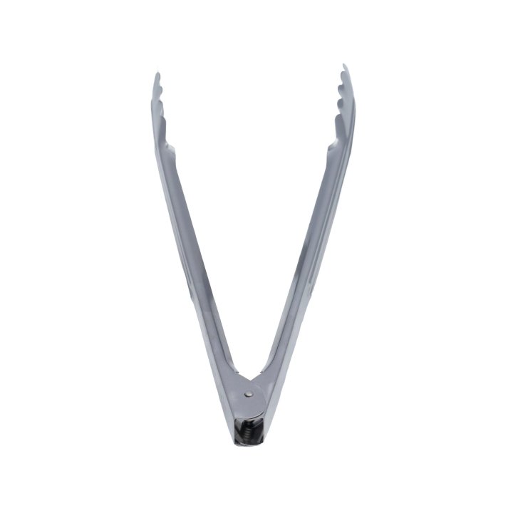 12-inch economy stainless steel utility tongs