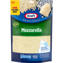 Kraft Mozzarella Shredded Natural Cheese 16oz Bag