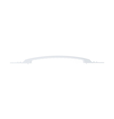Side by Side white refrigerator handle