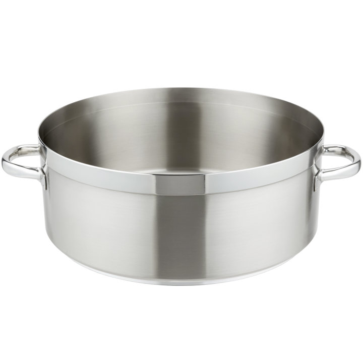 28 ½-quart Centurion® brazier/casserole pan in natural finish