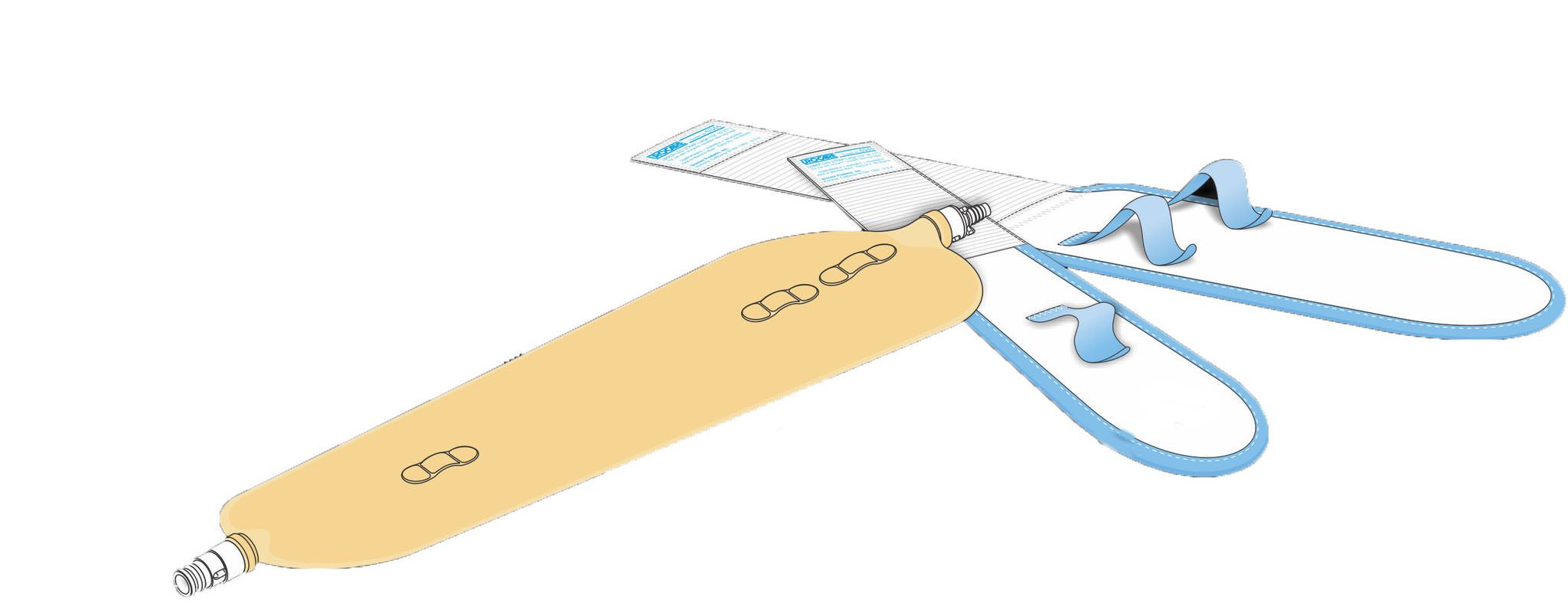 Urocare® Sport Left Urinary Leg Bag