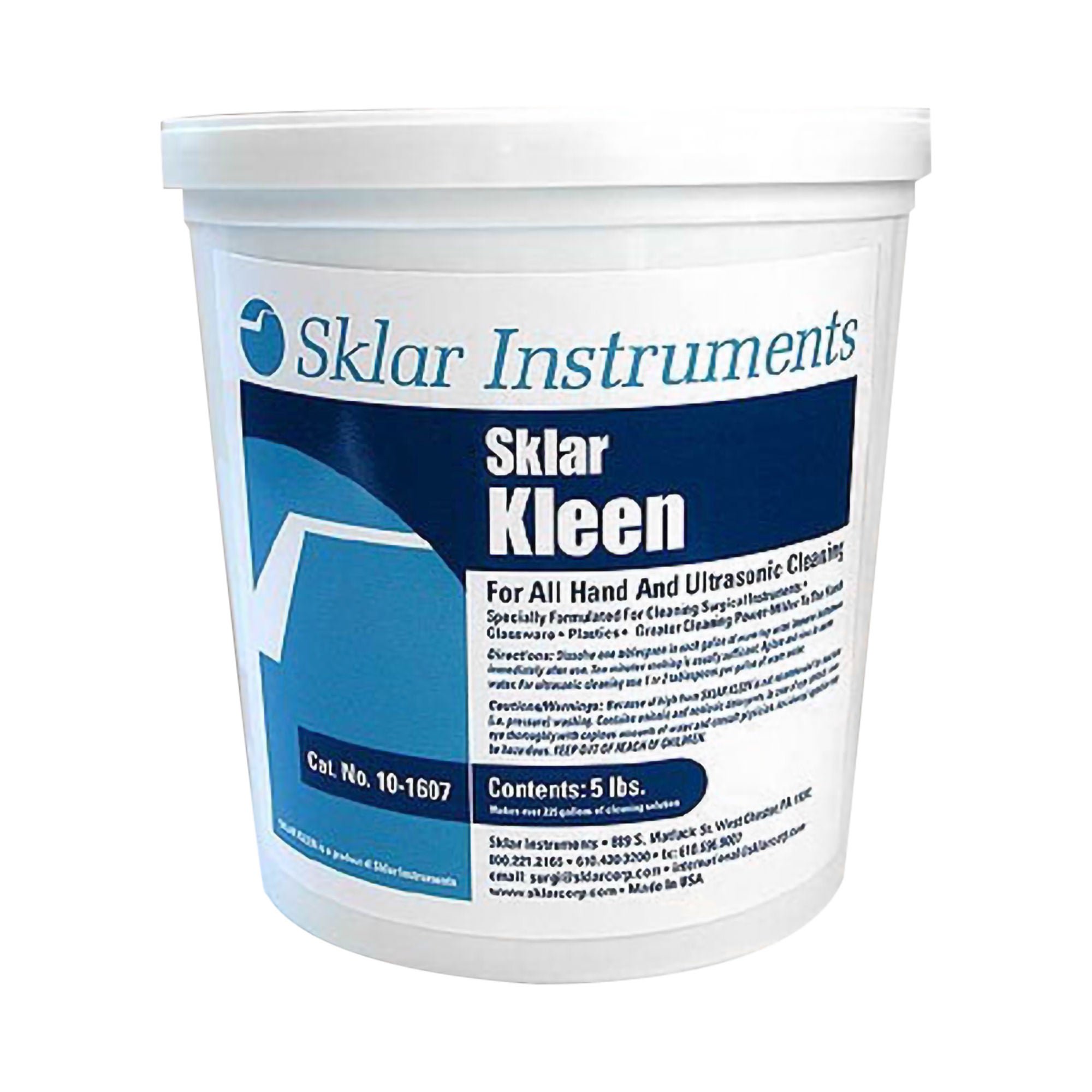 Sklar Kleen™ Instrument Detergent for Instruments and Medical Equipment, 5 lbs.