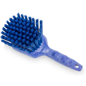 Carlisle, Color Coded Floater Scrub Brush, 8in, Polypropylene, Blue