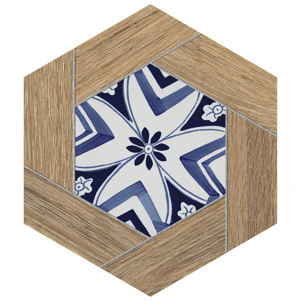 Gador Hex 9-1/8 in. x 10-1/2 in. Porcelain Floor and Wall Tile