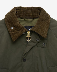 Oversized Bedale Padded Casual Jacket Olive