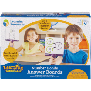 Number Bonds Answer Boards, Set of 5