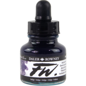 FW Acrylic Ink, Indigo, 29.5ml, 1 Count