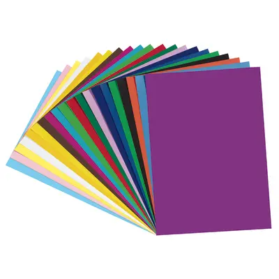 Creativity Street  Craft Paper Assortment, 20 Assorted Colors,  18" x 24", 60 Sheets