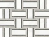 Waterjet Stone Mosaics Mist 12×15 Cesto Mosaic Honed