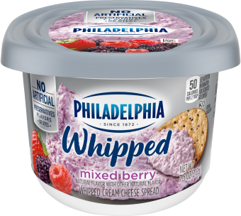 Philadelphia Whipped Mixed Berry Cream Cheese, 7.5 Oz