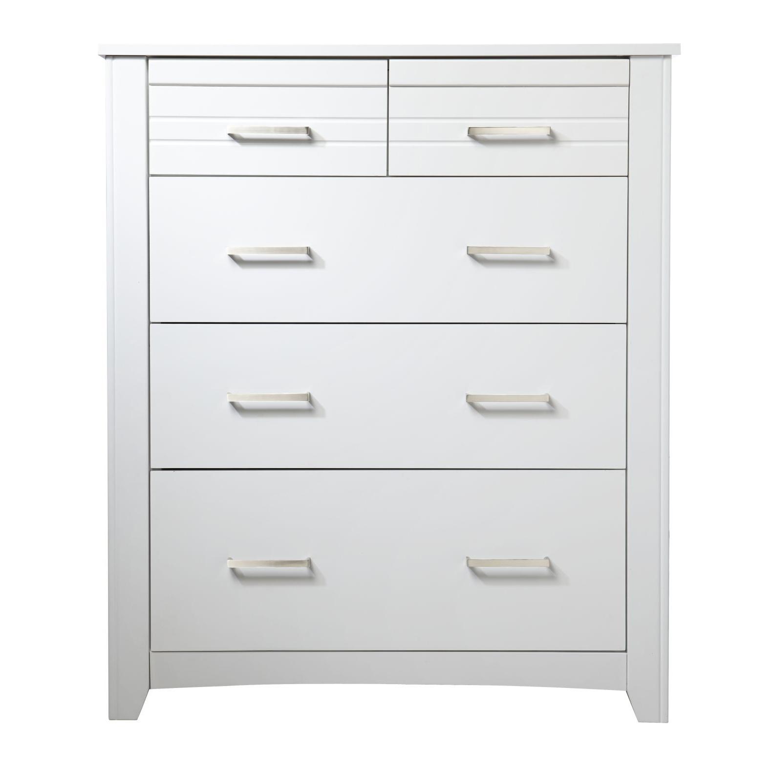 Product image of the  Jenna Tallboy (5 Drawer), White from Forty Winks