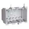 Triple Gang, Old Work Switch and Outlet Box with Swing-Bracket for mounting