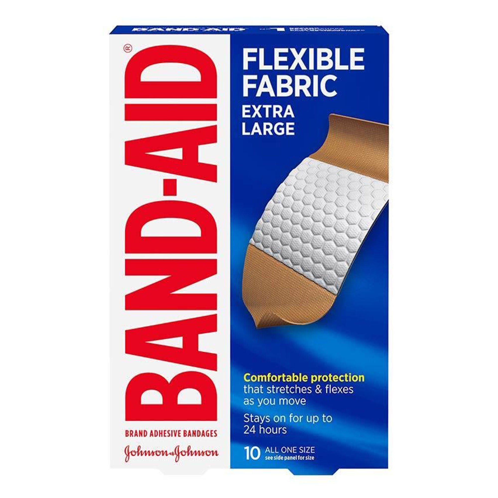 Band-Aid® Flexible Fabric Adhesive Strip, Extra Large