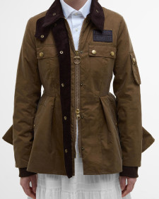Barbour x ERDEM Wachsjacke Constance 